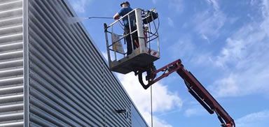 industrial cladding cleaning Liverpool